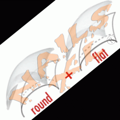 Amostras dos 2 formatos (Flat) (Round)