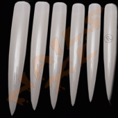 Conjunto de 12 Tips Longos